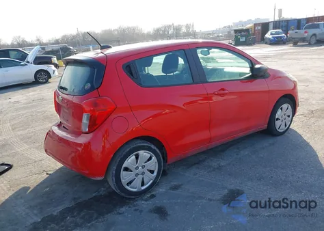 2017 Chevrolet Spark Ls Cvt z USA, uszkodzony, nr VIN KL8CB6SA2HC711198